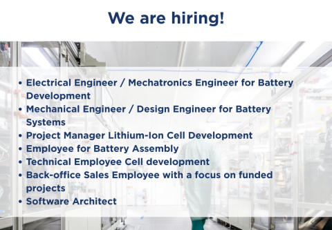 Open positions EAS